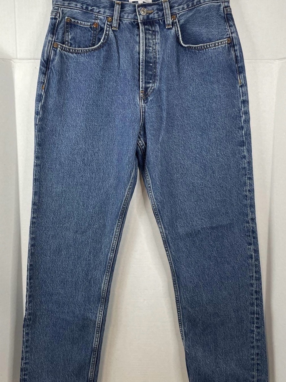 Re/Done Stovepipe High Rise Jeans